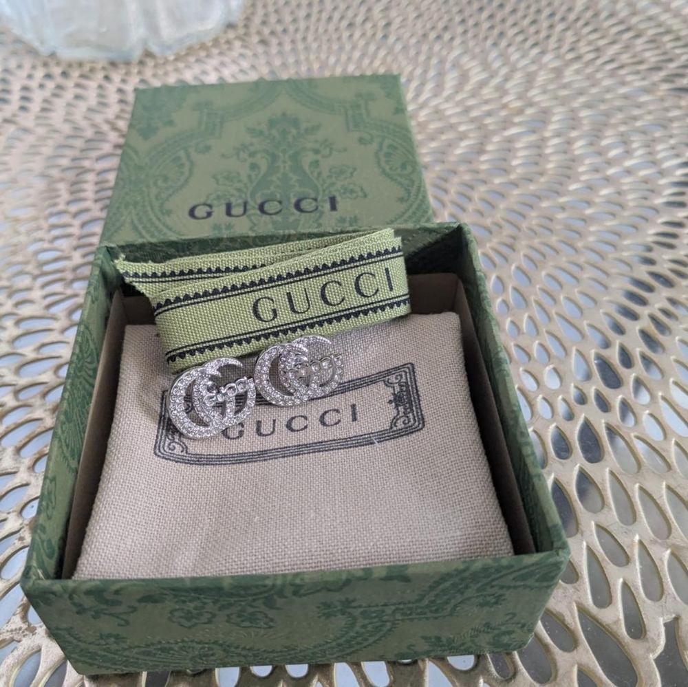 Gucci Silver Earrings - image 1